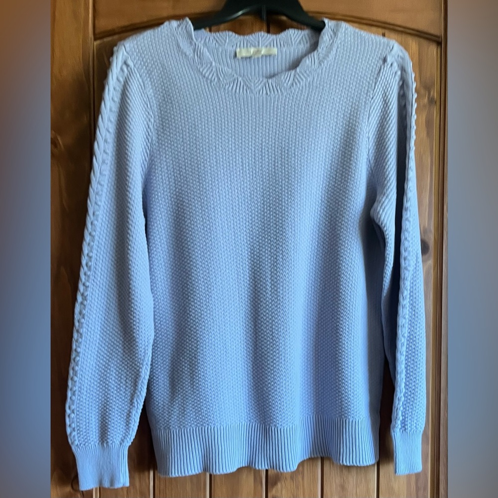 Loft lilac ladies sweater. XL